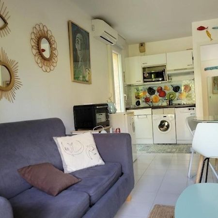 Nice Studio 30 M With Terrace And Pool 앙티브 외부 사진
